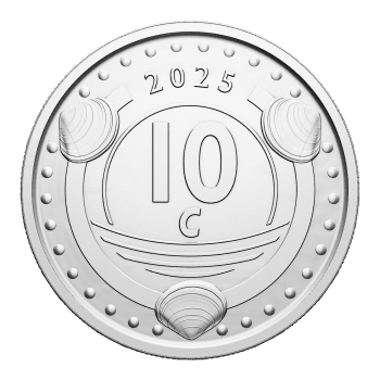 10 cent Caribische Gulden munt