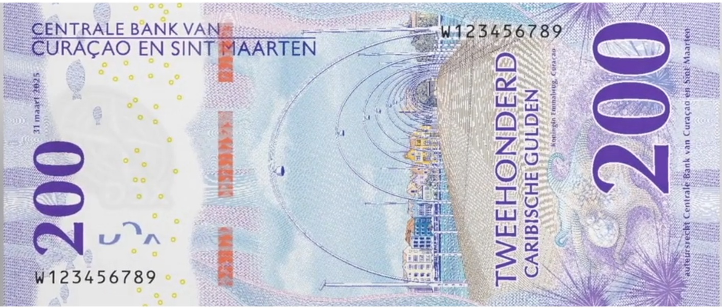 200 Caribische gulden biljet